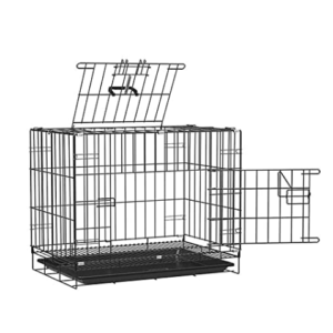 Heavy Duty Dog Cage with Removable Tray | Hifazat Dog Essentials